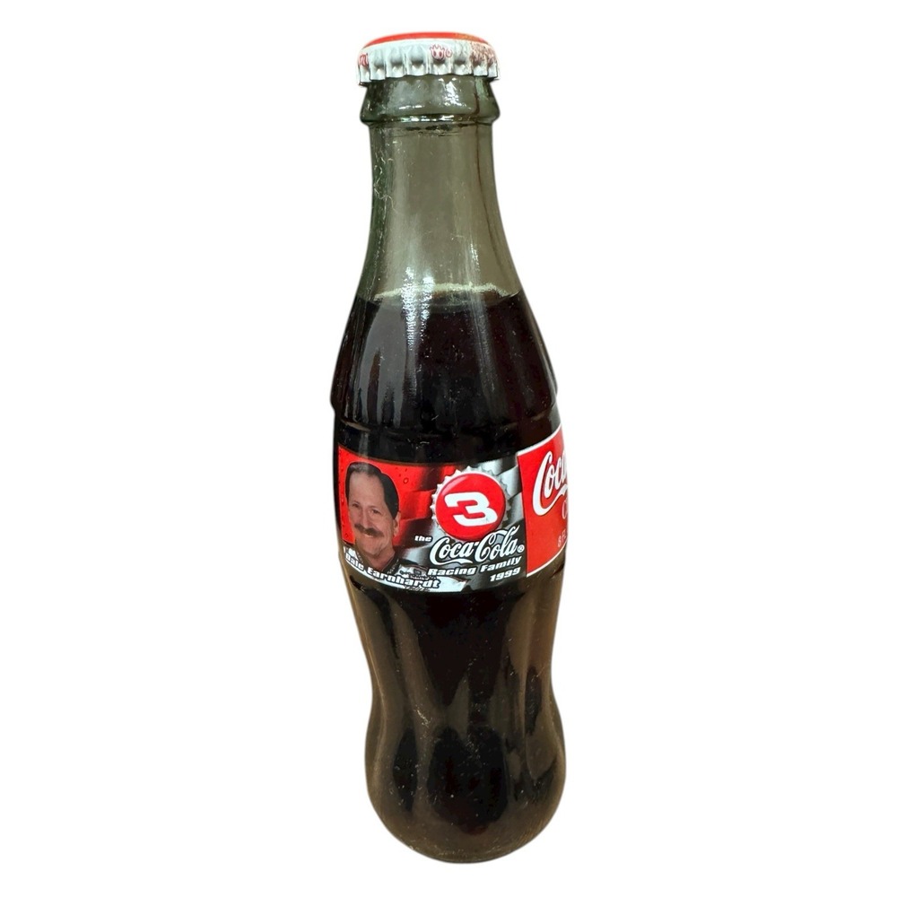 Dale‎ Earnhardt 1999 Coca-Cola Bottle #3 NASCAR Coca-Cola Racing Family Coke